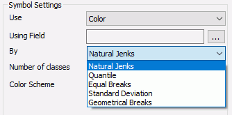 Symbol Settings showing Color options