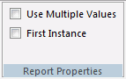 Report Properties Group