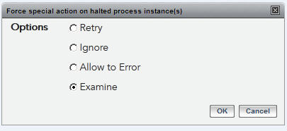 The dialog consists of four options.