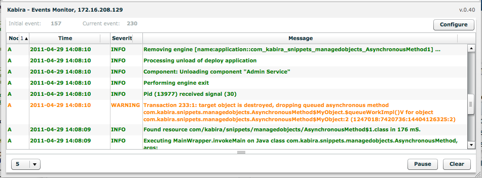 Destroyed object warning