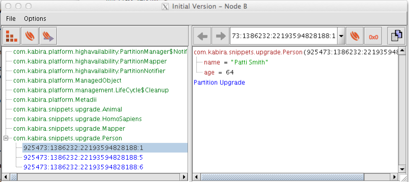 Initial version - node B