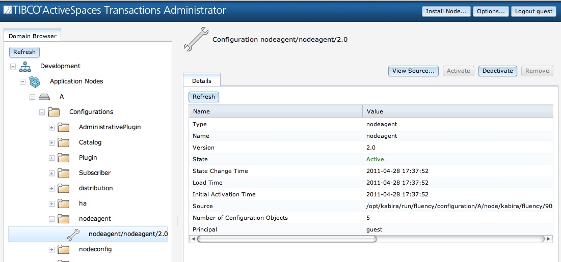 Managing configuration