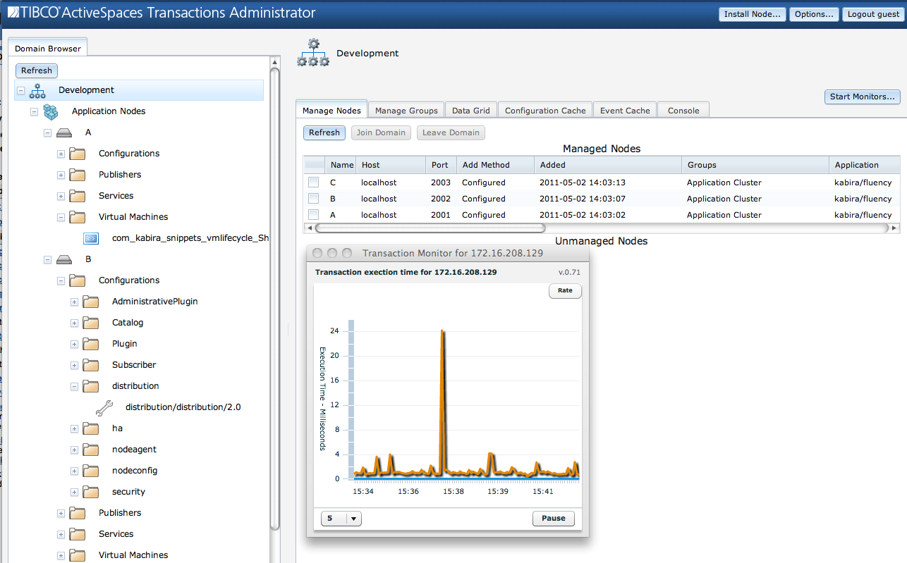 Transaction latency