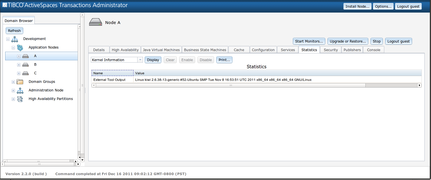 Kernel information