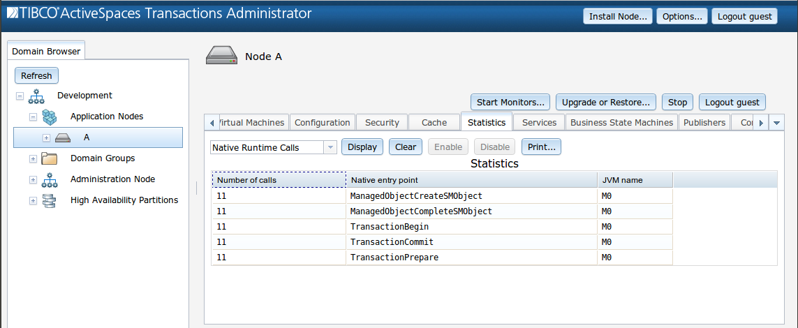 Native runtime calls