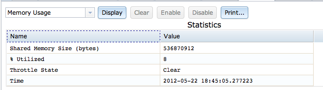 Memory Usage