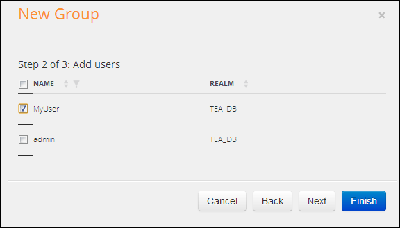 Assign Users to New Group