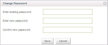 Change Password Dialog