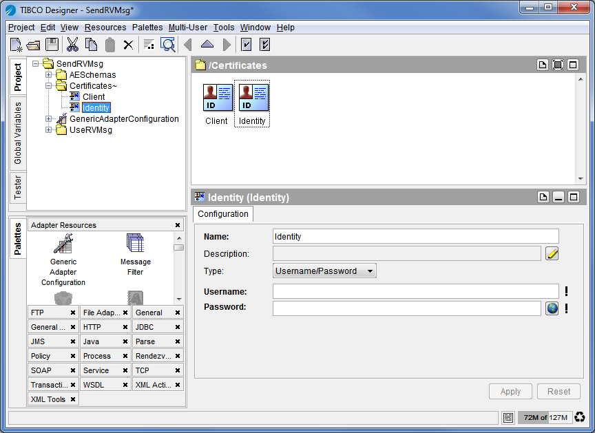 Storing Certificates Inside a Project