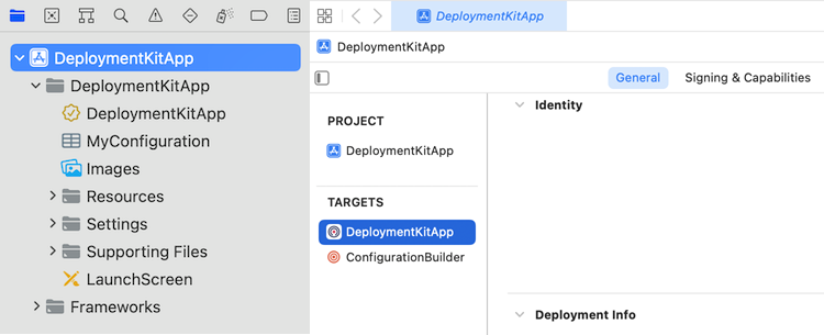 Changing the app identifier