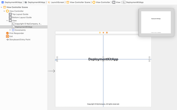 DeploymentKitApp storyboard