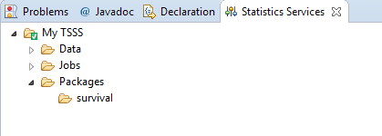 validating the package upload in TSSS