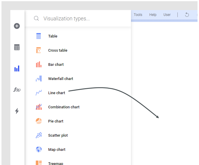 Creating a visualization