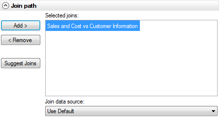 Screen capture of the Join Path dialog