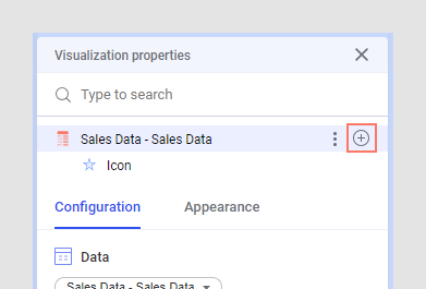 Adding dynamic items to a graphical table