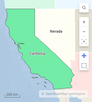 Map chart