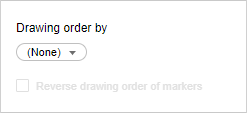 Drawing order section