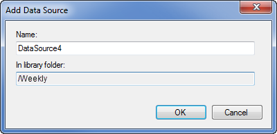 Add Data Source dialog