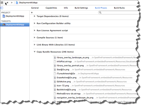 Adding images to the bundle
