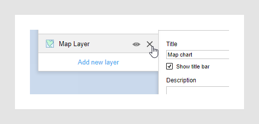 Landkartenebene entfernen