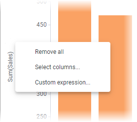 Auf Dialogfeld „Benutzerdefinierter Ausdruck“ zugreifen
