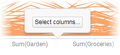 Select columns button.