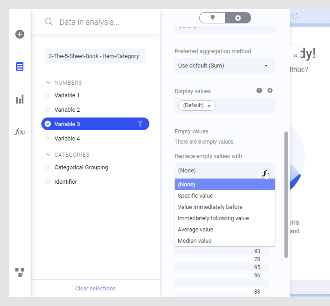 Replacing empty values in a column