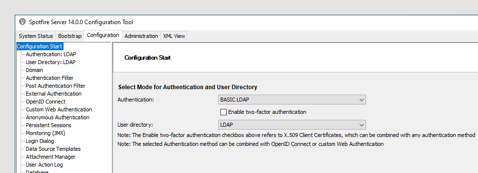 Configuring LDAP