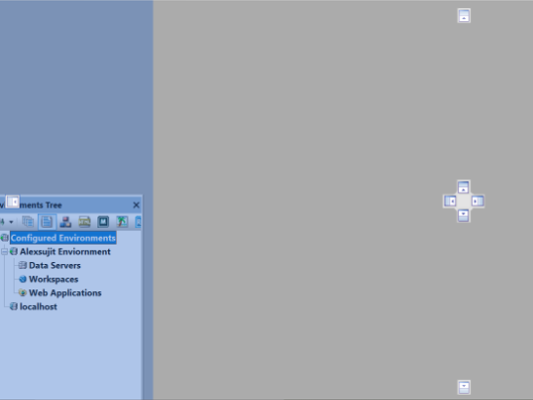 ハンドルを使用してパネルをキャンバスの周囲にドッキングするには