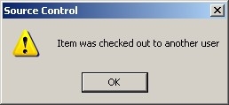 Source Control dialog