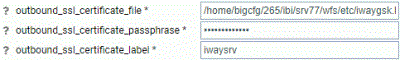 SSL Certificate options