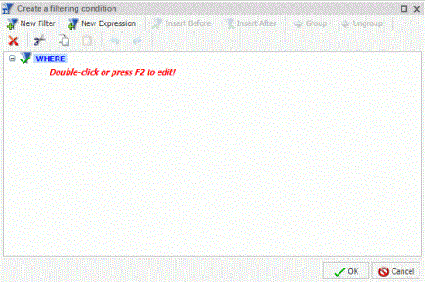 Double click or press F2 to edit link