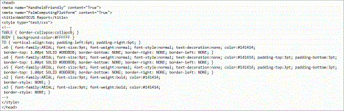 Output Traces with format variables displayed.