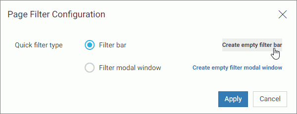 Filtering Data on Designer Pages