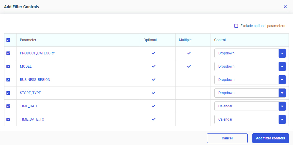Adding Filters to a Visualization