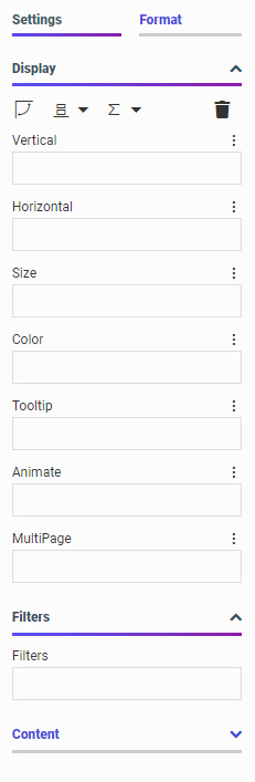 Bar chart properties