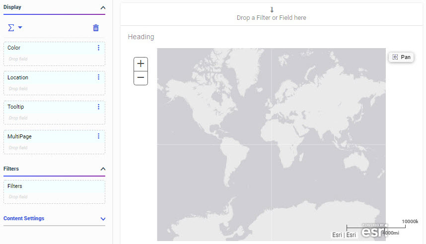 Empty choropleth map in WebFOCUS Designer