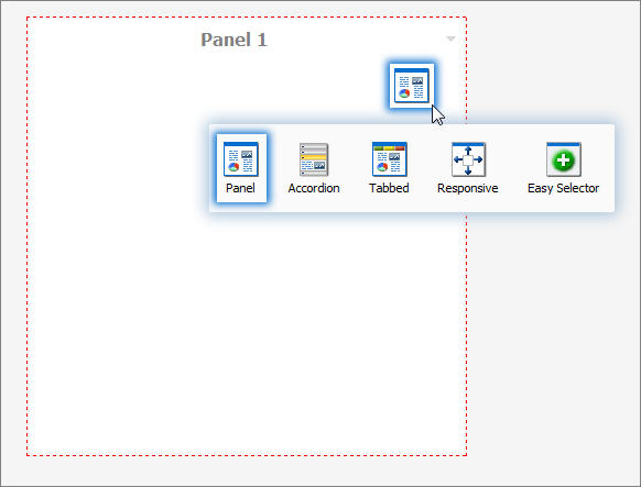 Container Selection Icons