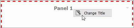 Panel Title Bar