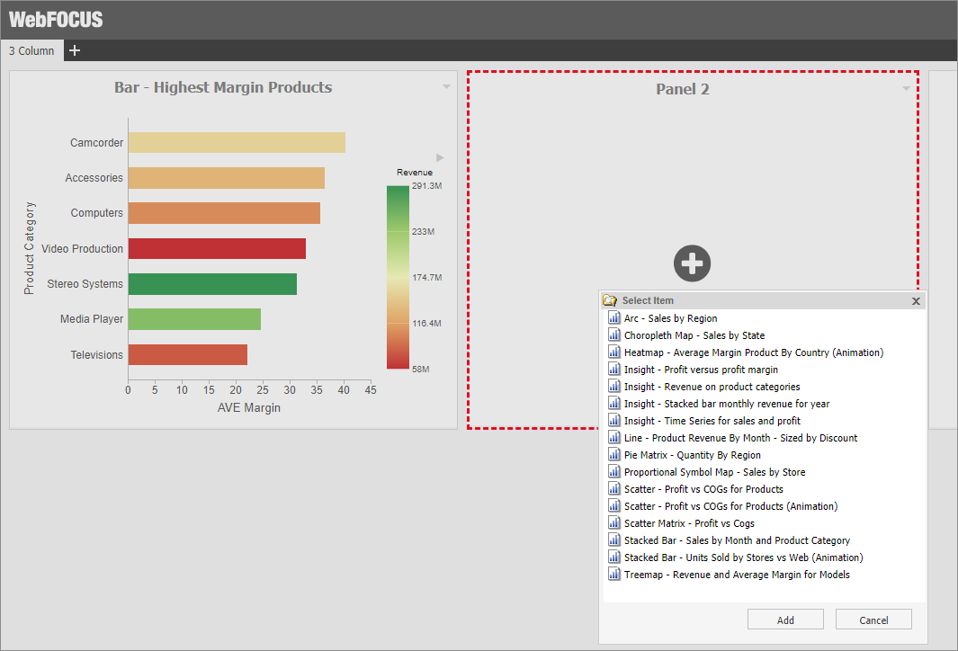 Easy Selector container at run time