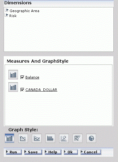 WebFOCUS OLAP Control Panel